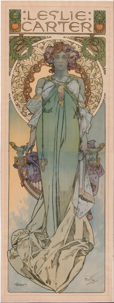 Arteymas_'s tweet photo. Leslie Carter de Alphonse Mucha https://t.co/AVa5ginQwN
