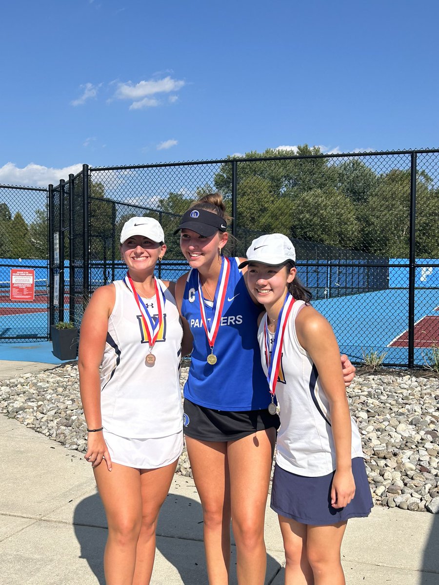 QCHSAthletics's tweet photo. Congratulations to our 2 Time Girls Tennis SOL Liberty Division Singles Champion Maddy Matheny! @QCSD_Schools @OfficialQCHS @QCHSAthletics https://t.co/lE8dtwFZ2L
