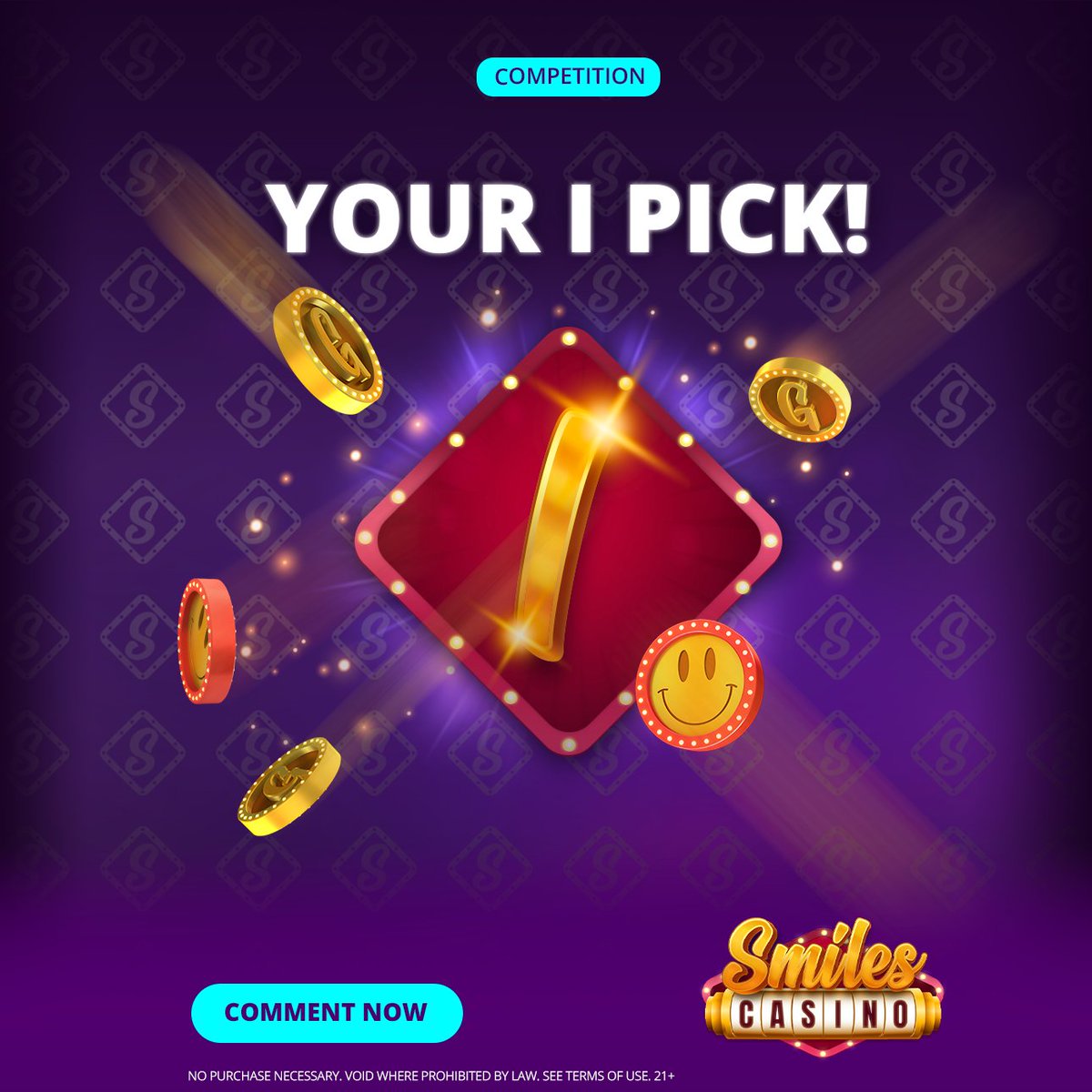 Let’s play the SMILES Game! Name your favorite game that starts with the letter I. Next up... L? E? 

Drop your "I" pick below!

50 Smilers will each get 5,000 GC + 2 SC 🎁
Ends September 21 at 11:59 PM PT.

#SmilesCasino
