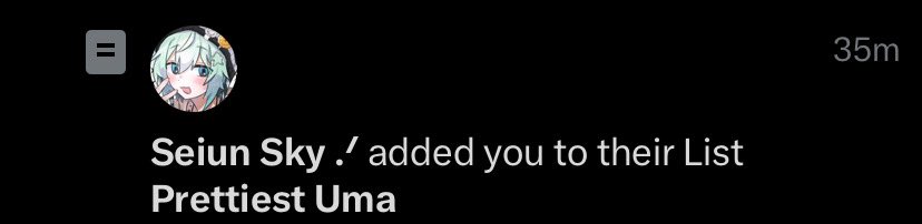 ( /// )

Why of course ! The average person should be knowledged about the fact I … I am the most dazzling , gorgeous and beautiful first-rate uma to step into this world !