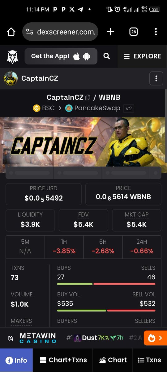 olujacob6969's tweet image. @CaptainCZbnb is sailing high! 🚣‍♂️ Current price: $0.000005292, Market Cap: $5.3k. Join the journey! #CaptainCZ #Crypto
Ca: 0x3D96c27c431B7389526C26C3E357805D953b0429

You are super early....
#ThatSummerSeries 
@CallmeSpazee 
@cz_binance @Hay_Zzed @ObezX_ $meme #MemeSeason