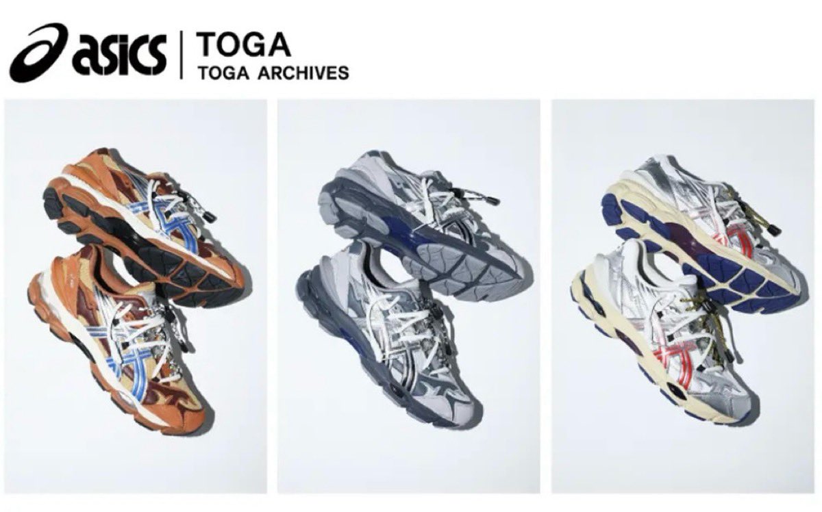 TOGA ARCHIVES x ASICS GEL-CUMULUS 16 TG が国内10月3日（金）より