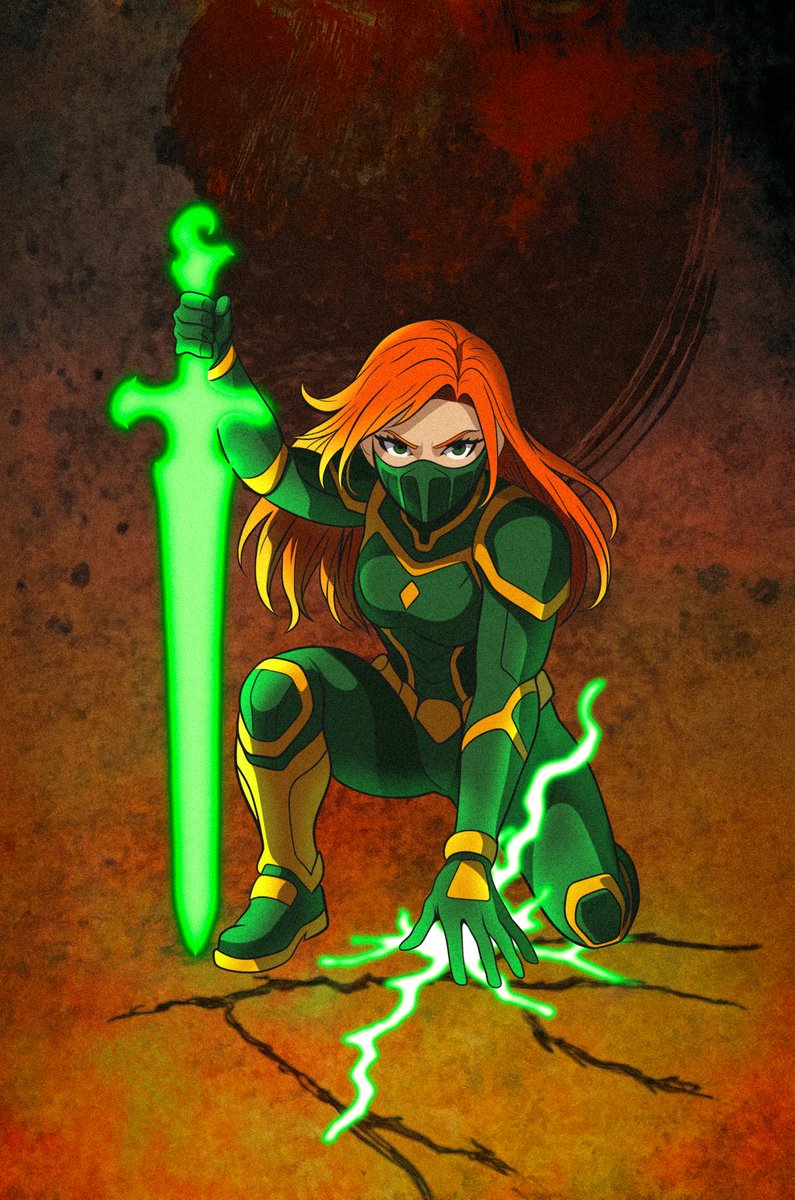 clawseraphim's tweet photo. My entry fot the Ascendance Fan Art contest ✨

Reyna of Aleris in my style 💚 @lc_illustrates #AscendanceFanArt https://t.co/sWGrHvvR1I