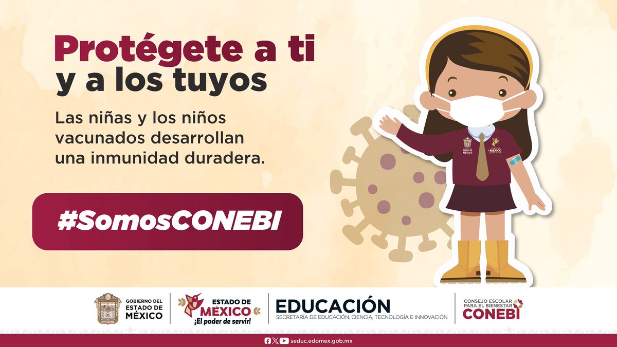 SeducEdoMex's tweet image. 📢 La prevención empieza en casa y continúa en la escuela. 😷

👀 Ante cualquier síntoma de enfermedad, no expongas a los demás: quédate en casa y visita tu centro de salud.

✨Juntas y juntos, protegemos la salud de la comunidad escolar. 🏫
#PrevenirEsSalud
#SomosCONEBI