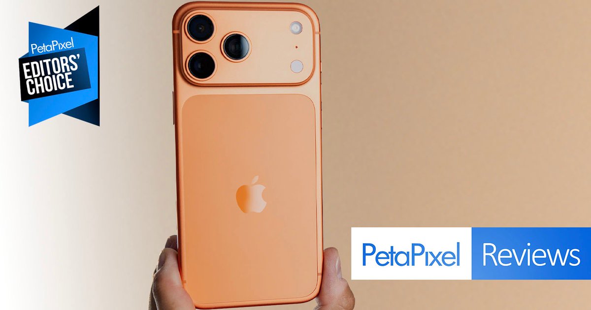 ZorzStudios's tweet image. #iPhone17Pro and #ProMax review for #photographers: a welcome focus on #hardware zorz.it/eESOe | #ChrisNiccolls #AppleiPhone17Pro #iPhone17ProMax #iPhoneAir #MobilePhotography #review #SmartphonePhotography