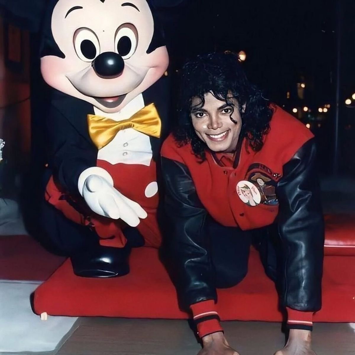 He loved Mickey Mouse down