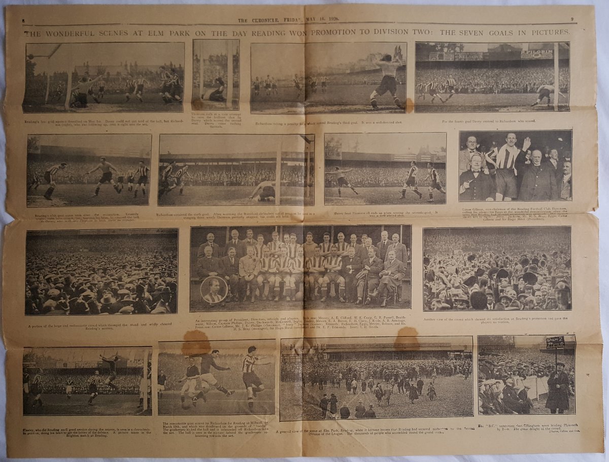 cribsie's tweet image. Division Three (South) Champions 1926 #readingfc