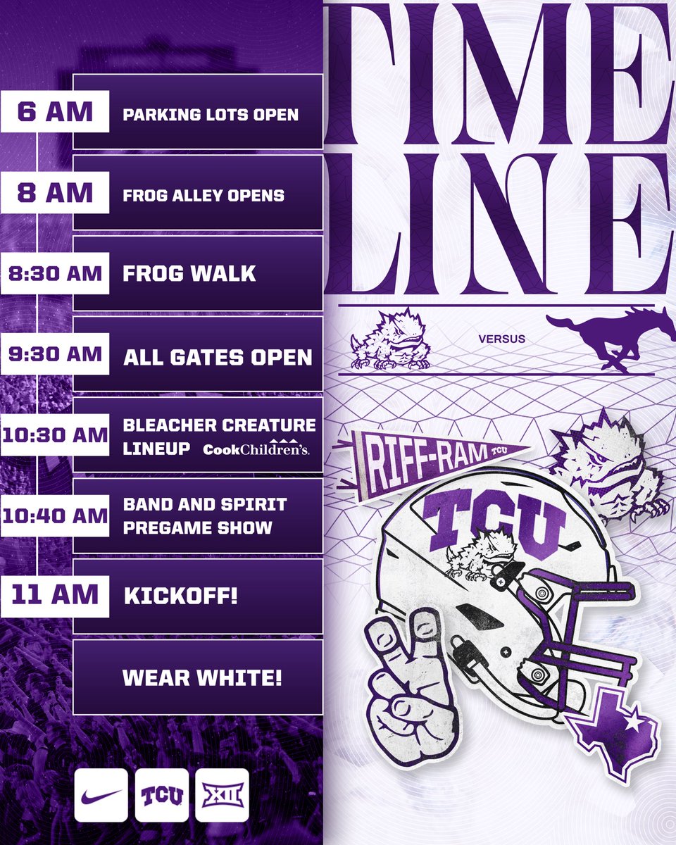 campus will be buzzing early tomorrow!
