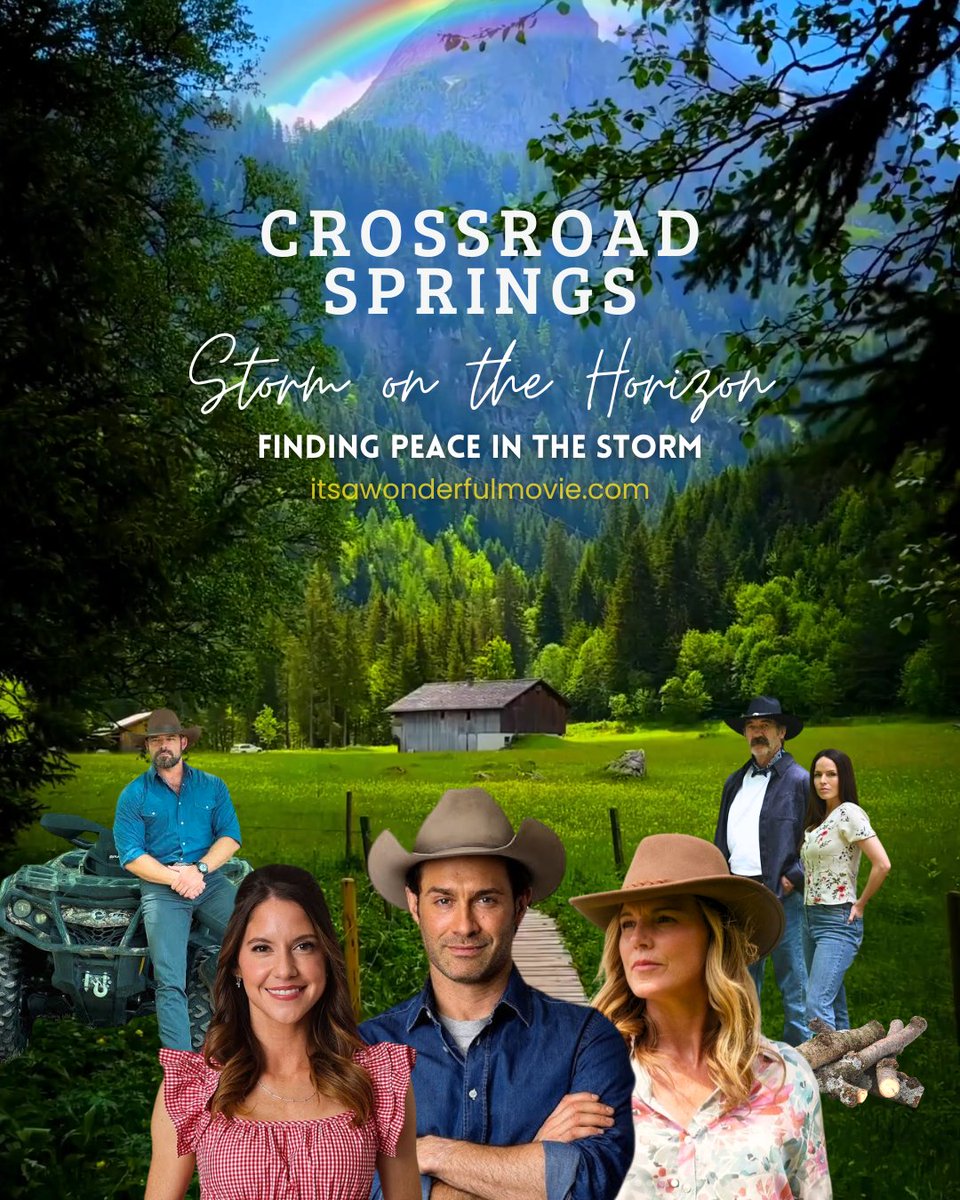 Do You Feel the Seasons Changing and God's Peace in the Storm?🌦️🙏🏻

#CrossroadSprings returns with a powerful new episode, "Storm on the Horizon" Saturday night on <a href="/GAfamilyTV/">Great American Family</a>!

See here:👇👇
itsawonderfulmovie.blogspot.com/2025/09/wishin…