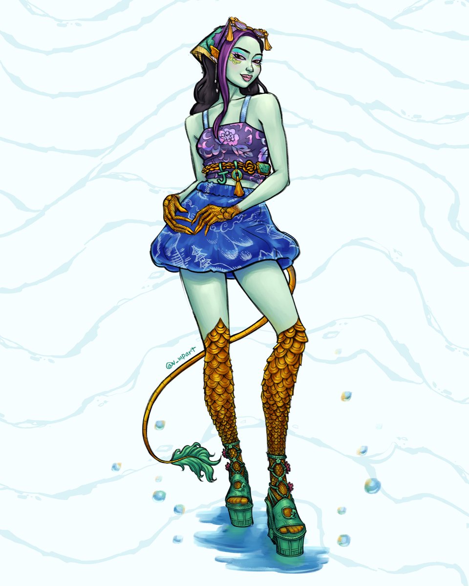 gore-geous oasis jinafire 🫧🐉

#monsterhigh #fanart