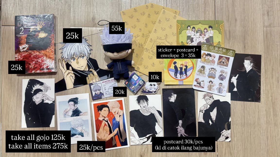 mairearchy's tweet photo. ‼️ wts | want to sell | rd indo ‼️
[update catalog]

manga, postcard, keychain, id card, mini note book, perempukan, acrylic

all good condition - bisa cicil tp harus co oren dlu biar aku lgsg kirim barang
boleh nego🫶🏻

mha haikyuu hq jjk aot tokrev
#warunghaikyuu #warunganime https://t.co/M33RQnIjfq