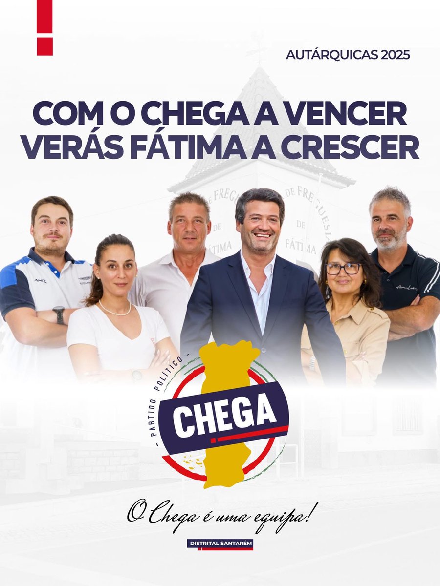 O Ventura aparece em primeiro plano e o candidato a Presidente da Junta em segundo. Nem dá bem para perceber quem é! Este partido coxo e indecente, de um homem só, com um autêntico culto ao líder. Pior só nos livros de história
