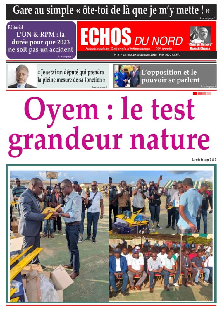 Bjr Chers lecteurs votre journal 𝗘́𝗰𝗵𝗼𝘀 𝗱𝘂 𝗡𝗼𝗿𝗱 de ce samedi 20 septembre 2025 est désormais édité en version numérique et disponible sur le @Kiosquesodipresse.

Il offre plus de fluidité. 
Pour accéder, cliquer sur le lien ci-dessous 

urls.fr/yQy3E8