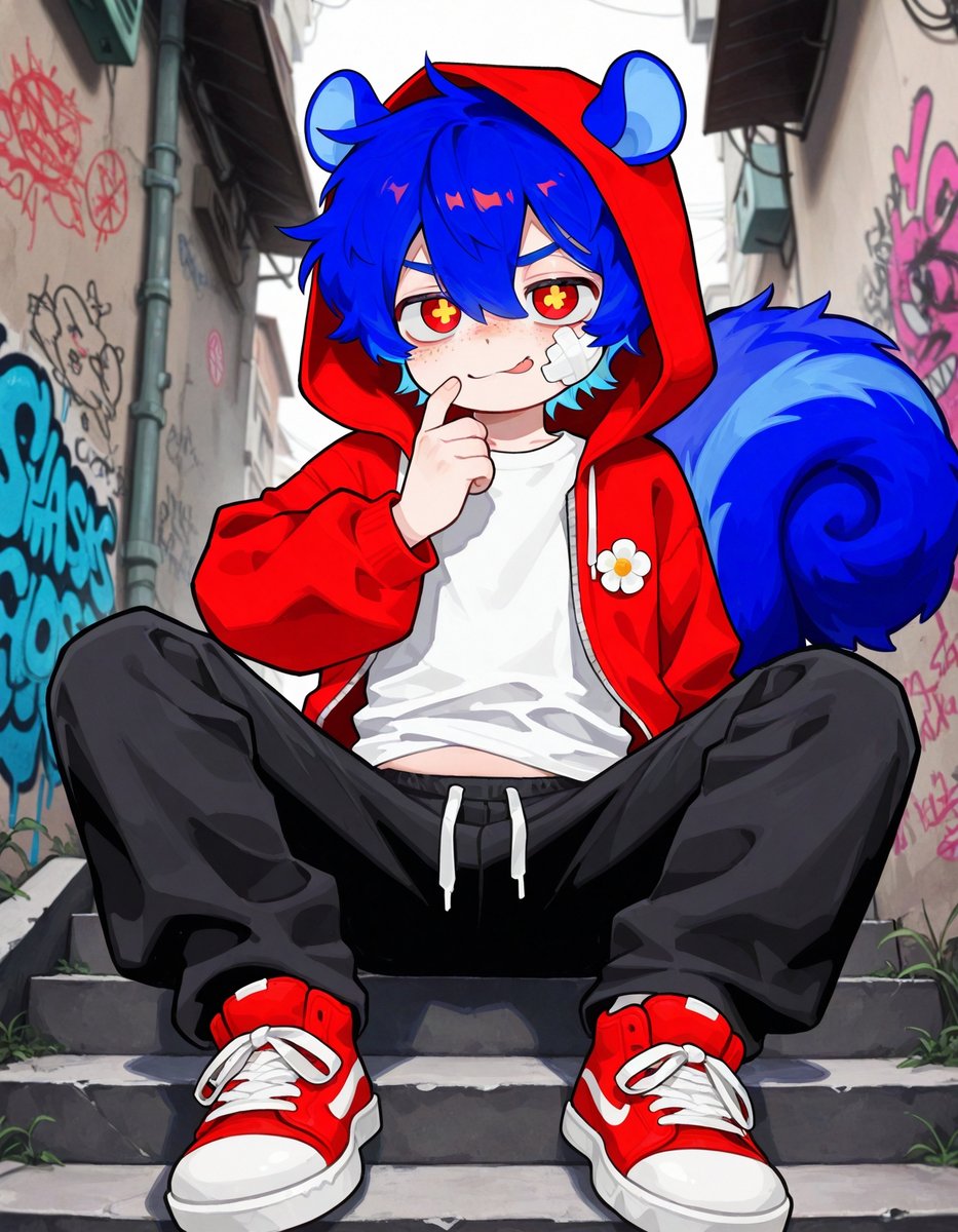 Luke was popular some time ago, so I thought I'd give it a go to try him with a newer style.