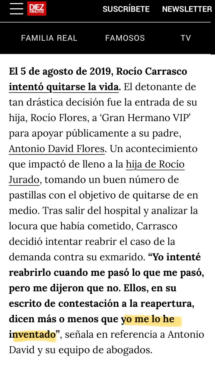 livingmy1's tweet photo. Creo que negar un intento de suicidio por odio y rencor hacia la madre de tu hijo es de lo más bajuno que puede hacerse como persona. Lo peor… no es la primera vez que escuchamos esta historia #DeViernes #APOYOROCIO19S https://t.co/reejAOSBqB