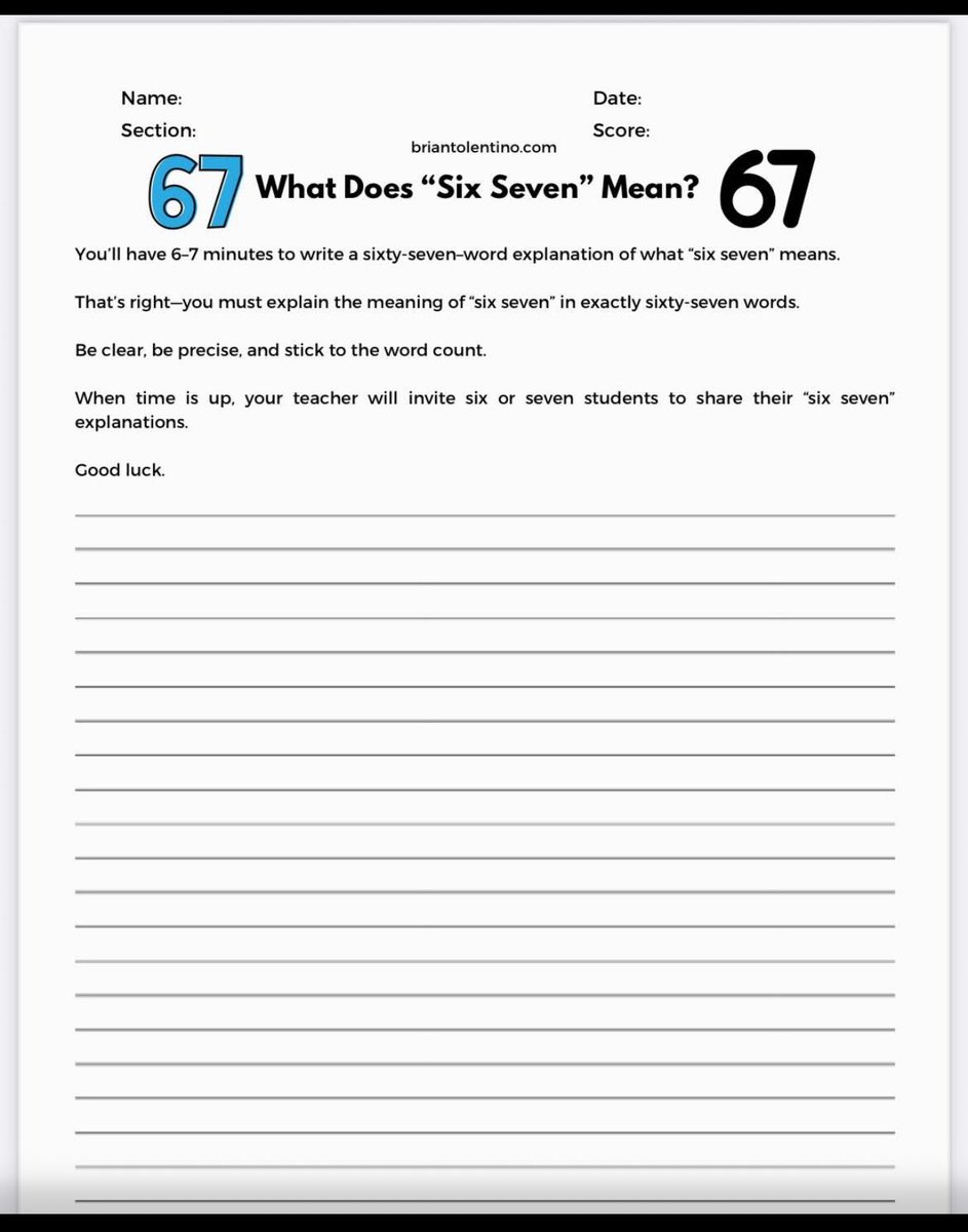 Sub Assignment for Tuesday? #teachertwitter #BetterTogether found this on Facebook by Brian T