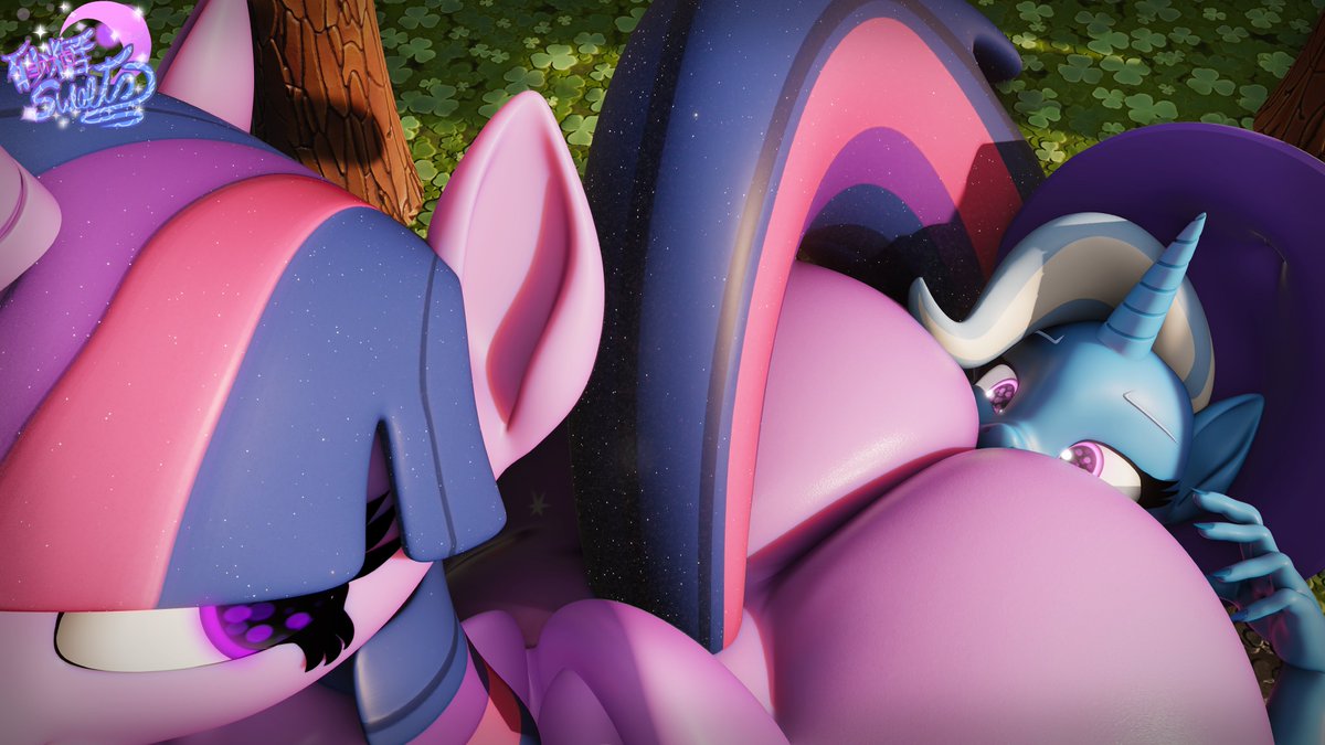 Another one of the few bright ideas 

Thats one way to subdue your rival

#MLP #mlpfim #TwilightSparkle