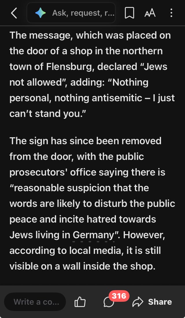 halfstepjeff's tweet image. There’s no room in this world for any kind of racism and you would think so Essentially in Germany given it’s past