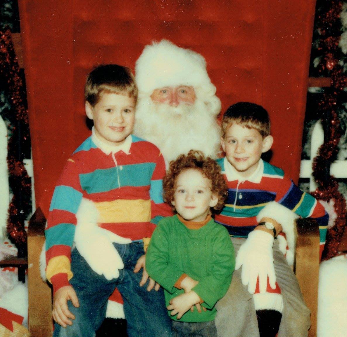 Back in the 80's Santa just took what he wanted