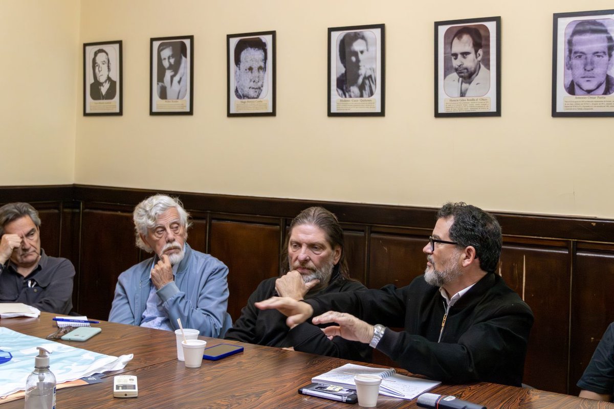 accionscpy's tweet image. Acción Sindical Presente en el encuentro Cono Sur de la Federación Sindical Mundial, en el marco de los 80 años de la FSM.
Nuestro compañero, de la UIS de Jubilados y Pensionados Oscar Usher, participó como delegado en el encuentro que se lleva a cabo en el SUNCA, Uruguay.
