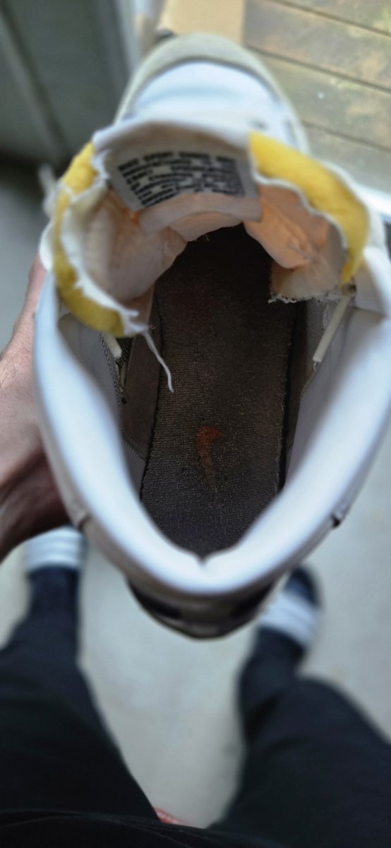 These Blazer have a few thousand miles of em now . . . And more to go!
3 day old Dri-Fit socks for a special sub, who knows, for the right price, these blazers could be yours to goon with!
Pay your way to the top for some 1v1 custom content! 💸 Tax Friday!!