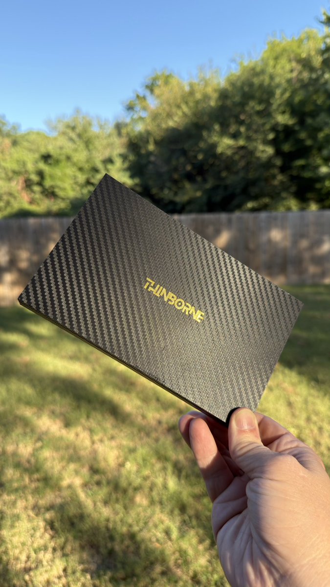 YES! Been looking forward to this case for the iPhone 17 Pro Max 🤘 thank you <a href="/thinborne/">Thinborne</a>