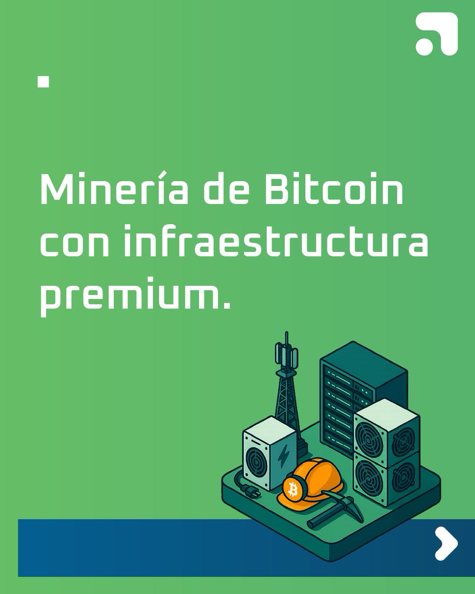 Hashrate_Space's tweet image. 🚀 Minería de #Bitcoin con infraestructura premium.

Con Hashrate Space accedés a potencia, seguridad y rentabilidad en un solo lugar.

👉 hashrate.space

#Crypto #Inversión #HashrateSpace