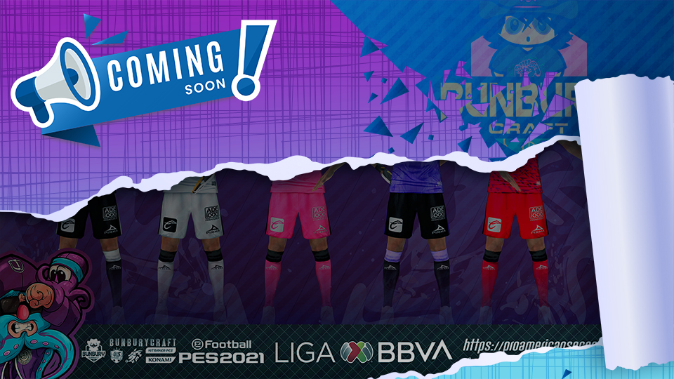 bunburycraft's tweet image. Mazatlán FC
Liga Mexicana Torneo Apertura 2025
Kitset by BunburyCRAFT
Próximamente...!!!
🐙💜🤍⚽️🥅🎮
#Mazatlan #Cañoneros #LigaBBVAMX #Apertura2025 #Pirma #PES2021 #ProEvolutionSoccer #eFootball
@MazatlanFC @LigaBBVAMX @Juega_eFootball