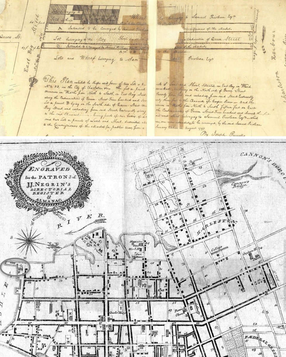 ChasCoLibrary's tweet image. NEW Charleston Time Machine episode!
Episode 308: Meandering Marketplaces in Urban Charleston, 1794–1805

Listen now: bit.ly/4mrjHxZ