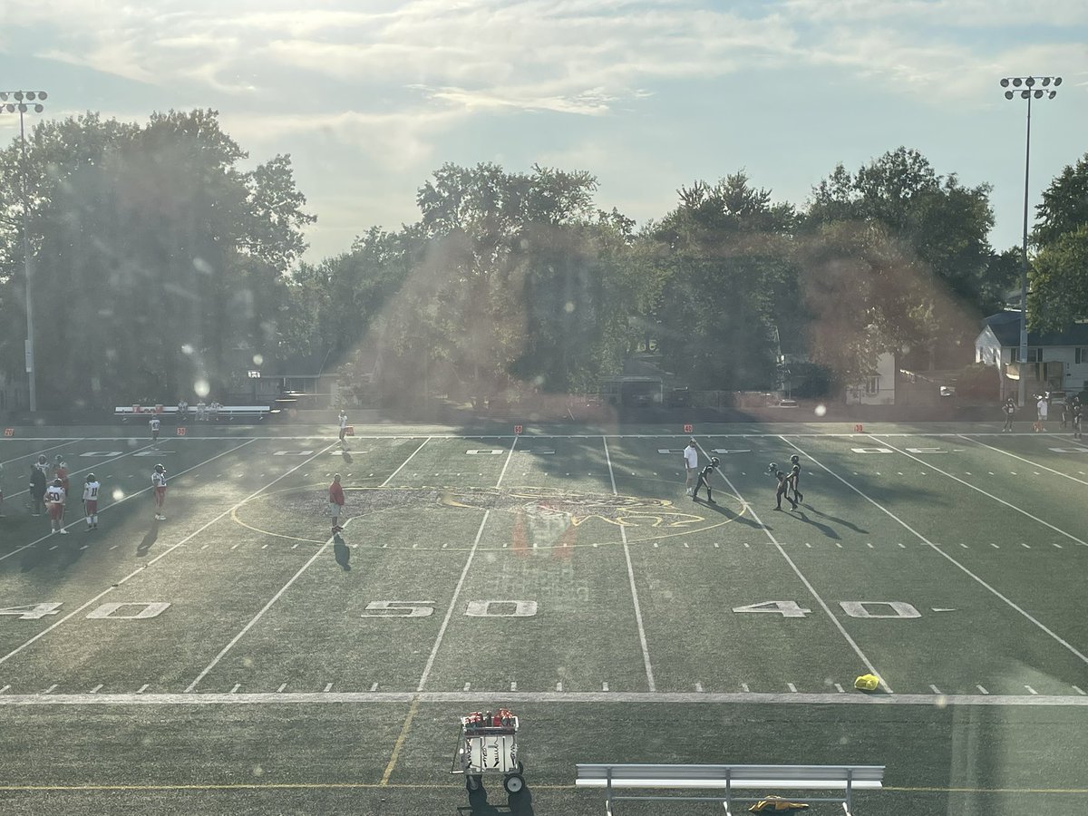 View from the booth ahead of an MEC matchup between the Chillicothe Hornets and Cameron Dragons on the last Friday of summer. Dragons looking for a second win over the Hornets since 2006. Kick’s at 7, we set the stage just before on <a href="/KKWKCameron/">Regional Radio KKWK</a> and northwestmoinfo.com