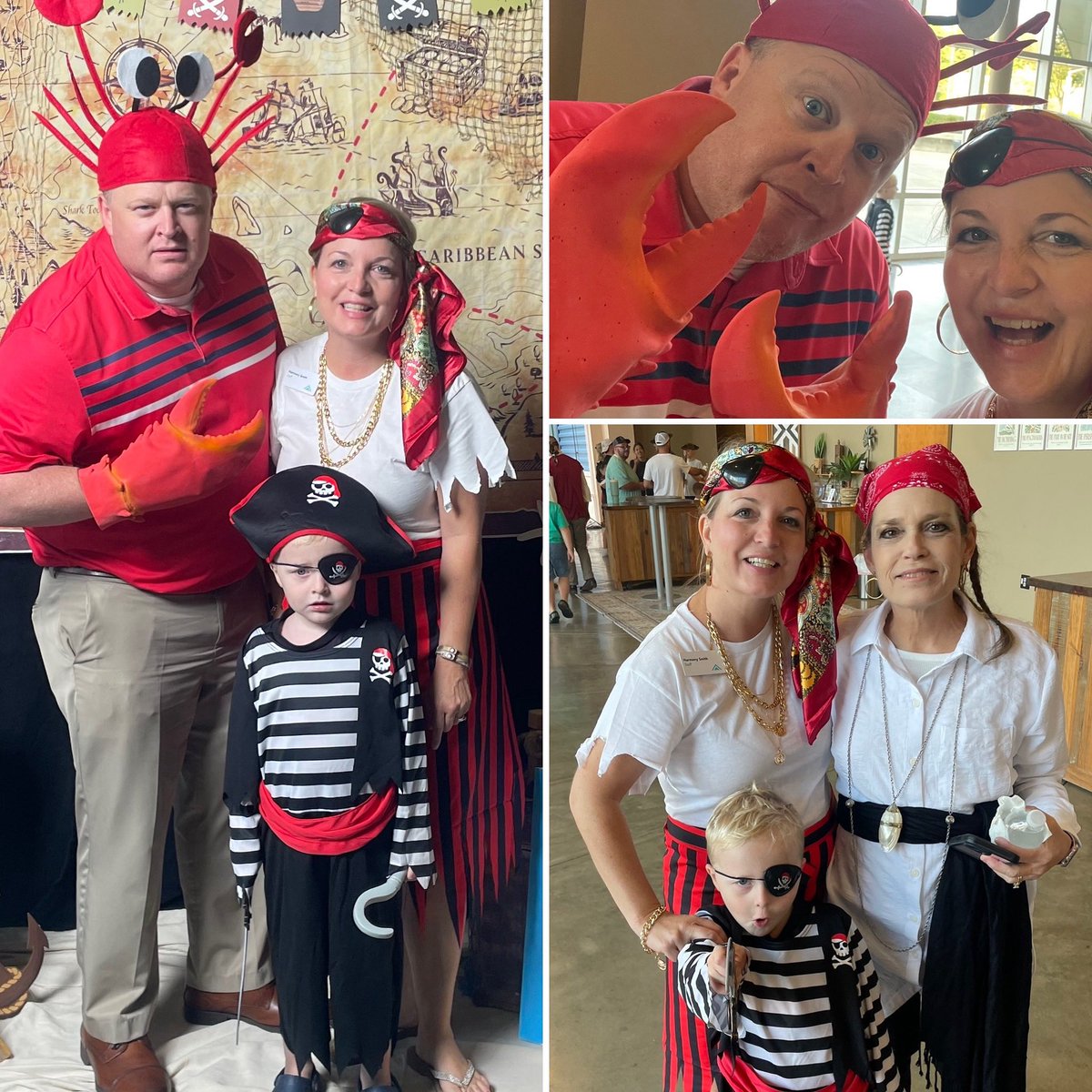 Pirates and mermaids…and LOBSTERS!!!