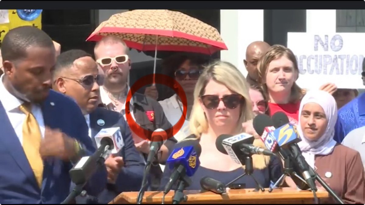 BrentTaylorTN's tweet photo. Well, well, well. Would you look at that! Is that a Communist at the city council press conference from yesterday? You know the press conference I’m talking about. The one where they tried to say the National Guard was going to be “terrorizing” our city. The press conference where they said if you support President Trump you are a “threat to democracy”?!

In addition to the out-of-touch city council members’ press conference this week denouncing the state and federal government’s Memphis Safe Task Force to apprehend routine and violent criminals, they apparently hosted radical communist and fascist sympathizers right behind them at the podium. While denouncing “President Trump’s authoritarianism”, they proudly stood arm-and-arm with an “activist” who wore a patch of the Soviet Union flag! Oh, the irony! They have absolutely no self-awareness. They’re not even hiding it anymore. 

When they tell you who they are: Believe them. City council members seeking radical leftists’ votes apparently would rather join voices with Soviet sympathizers than support law-abiding Memphians who want to solve our crime challenge.

While they gin up fear for political points, I’m going to do everything I can to Make Memphis Matter. If the city council fought crime as hard as they fight President Trump’s efforts to Make Memphis Safe Again, we wouldn’t need the National Guard to begin with. 

Join our effort. I’m just getting started. After all, we have a city to save!

Trusted. Conservative. Leadership.