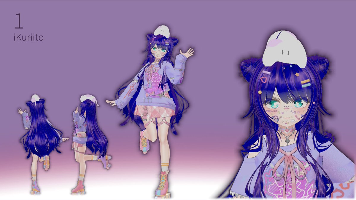 _kuriito98's tweet photo. 🎨 ¡Avatar VRChat open commission!
¿Quieres un avatar único y personalizado a tu gusto estilo Booth?
✨ Yo lo edito por ti: ropa, accesorios, colores, ¡y más!
📩 Escríbeme por DM para más info
📷 Mira algunos de mis avis aquí👇
#VRChat #Booth #Comisiones #AvataresVRChat https://t.co/cRqCWuWEgb