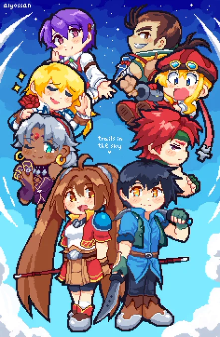 HAPPY TRAILS IN THE SKY 1ST CHAPTER RELEASE DAY 空の軌跡the1st発売おめでとうございます!!