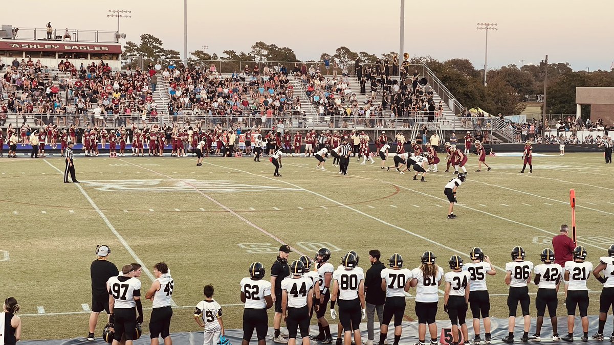 Friday night football ‼️Ashley vs Topsail
