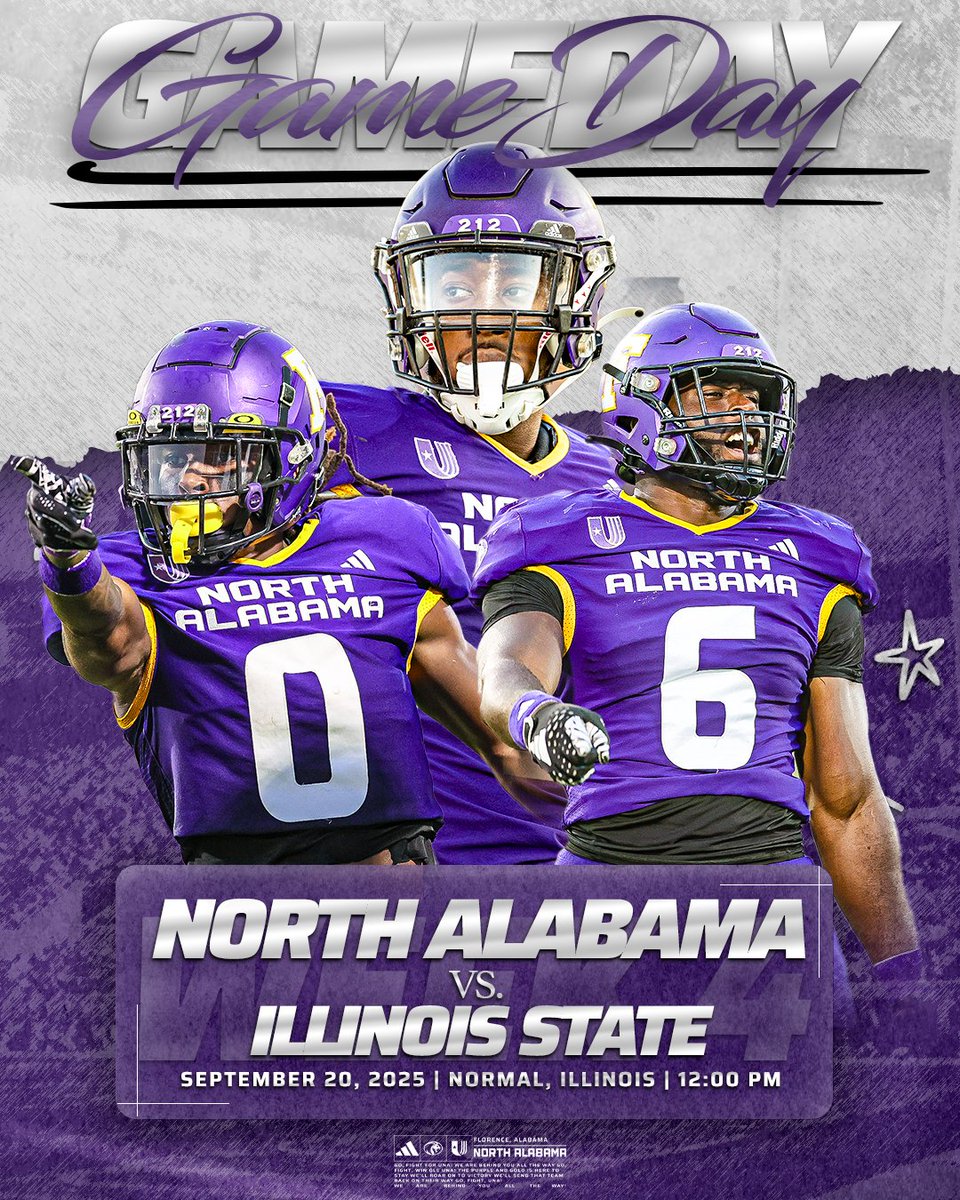 We're in Normal — but ready for the unexpected 💪

🆚 #4 Illinois State
🕛 12:00 PM
📍 Normal, Ill.
🏟️ Hancock Stadium
📺 ESPN+
🔗 linktr.ee/LionLinks

#RoarLions 🦁