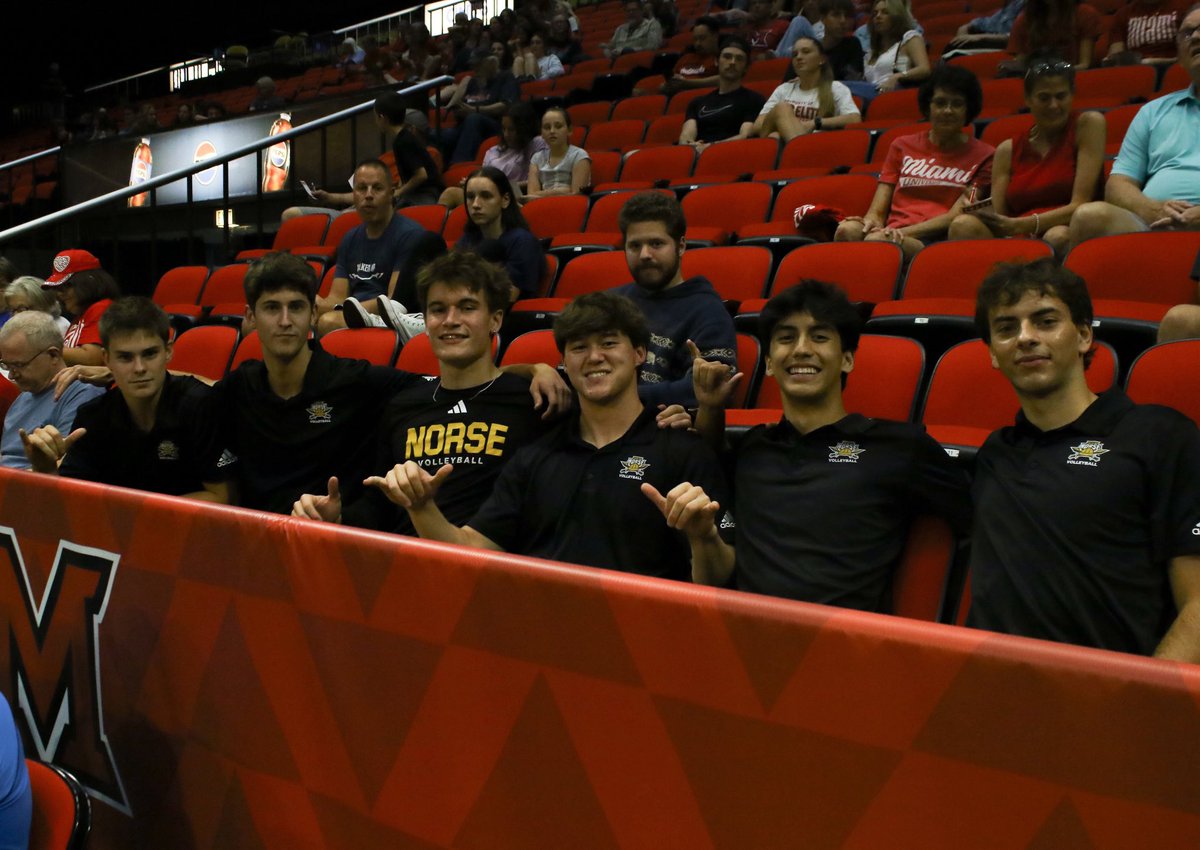 Norse supporting Norse ⚔️

Happy to come out to <a href="/NKUNorseVB/">NKU Volleyball 🏐</a>’s match tonight at Miami 👏