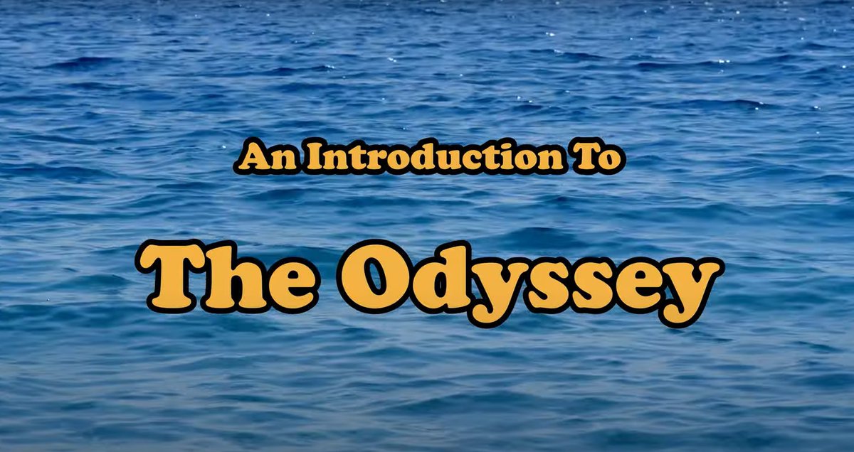 Now's the perfect time to dive into Homer's Odyssey, and I've got a collection of videos to get you started!

Thread below: