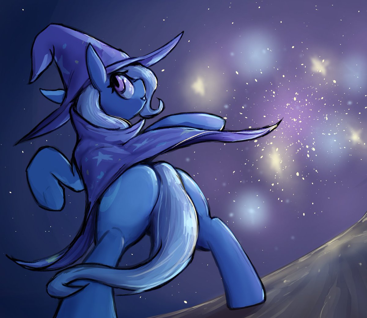 sleepyhoers's tweet image. September's vote was for a "Trixie magic show"
