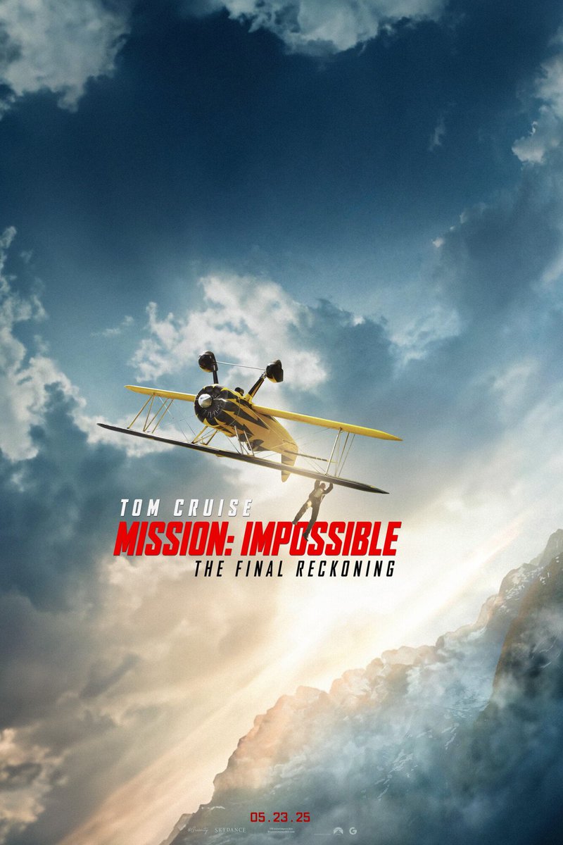 SloggettRyan's tweet photo. WOW what a film the action is taken to another level an absolutely brilliant film and fitting end to the series @TomCruise as usual kicked ass in a way no other actor does #missionimpossible #missionimpossiblethefinalreckoning #imf #impossiblemissionforce #ethanhunt #tomcruise https://t.co/l95zgkTaBJ