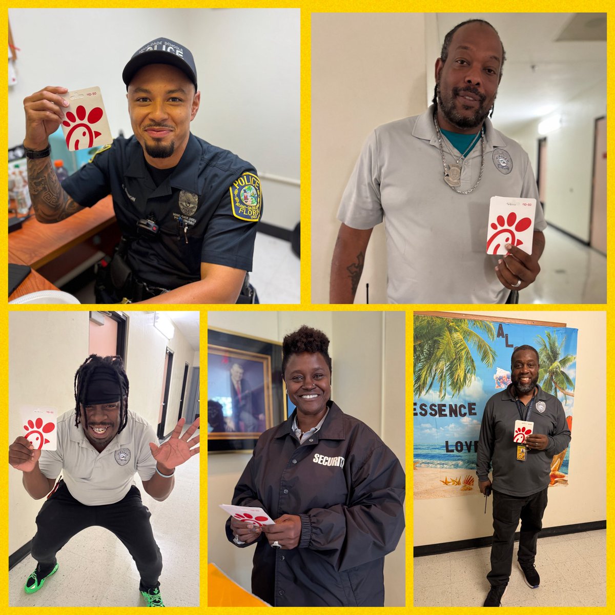 RobertRenick3's tweet image. Thank you for all you do for our students and our school. Thank you for keeping us safe. Happy #SecurityOfficerAppreciationWeek @MDCPSNorth @SuptDotres @MDSPD @MDSPDChief 💙