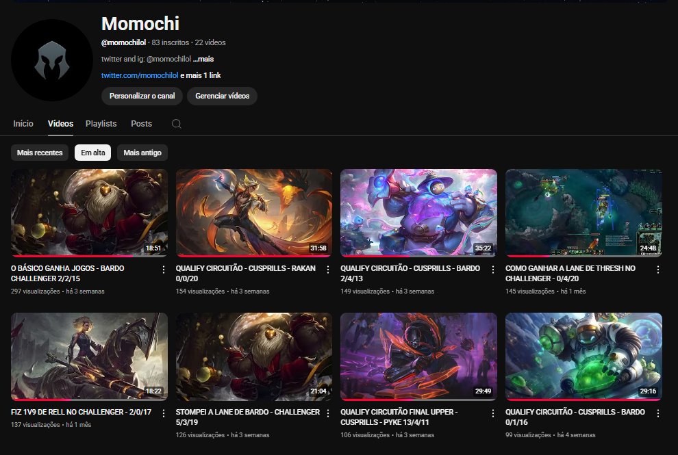 Queria agradecer principalmente o <a href="/micaOlol/">Micael</a> por ter me dado a oportunidade de jogar nessa line (´▽`ʃ♡ƪ)

Ter jogado com esses caras me deu muita experiência e não é a toa o porquê eles são campeões.

Todos meus POVS estão gravados pra quem quiser ver, tanto no ytb qnto na kick.