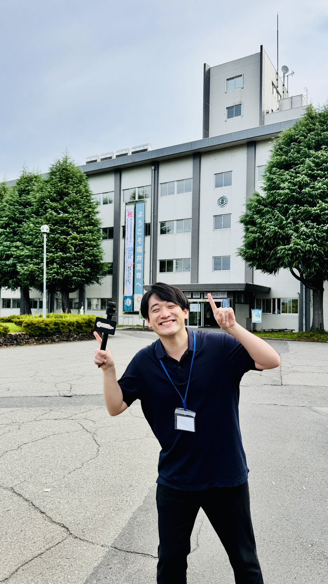 福井高専にお邪魔します！🙌