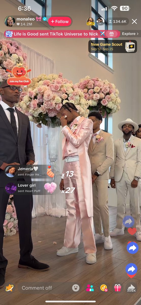 <a href="/tinasnowslut/">h✮nesty thee liar</a> Monaleo got this man in all pink already crying before she even walk out 😍🥹