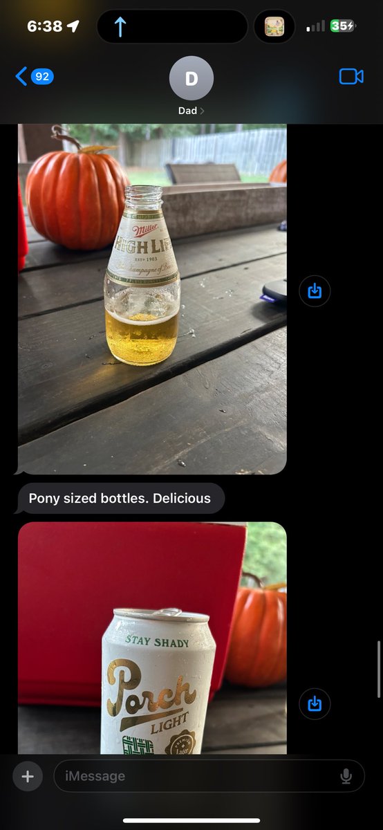 stanklegmaster's tweet photo. Good convos with dad https://t.co/1jHH0qco76