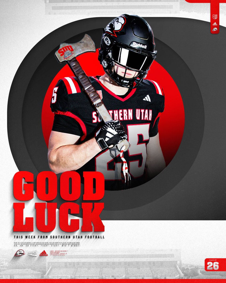 Appreciate the love from <a href="/SUUFB_/">Southern Utah Football</a> 
Game time!!! <a href="/OGMacDC/">Shay McClure</a> <a href="/MPCLoboFootball/">MPC Lobo Football</a> <a href="/CoachGallegos83/">Adrian Gallegos</a> <a href="/CodyOleski/">Cody Oleski</a> <a href="/Ski_Axel/">Coach Ski Axel</a>