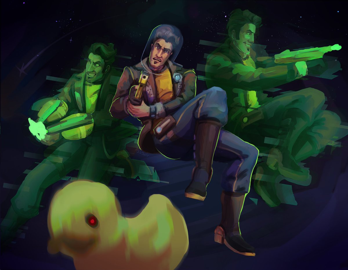 RyzSELO's tweet photo. Something of a very personal fun fact, but today marks 7 years since I’ve played Borderlands for the first time!
For that, I bring a redraw of my first ever BL fanart.
#Borderlands #TimothyLawrence #BorderlandsThePreSequel https://t.co/0JFf5JVL96