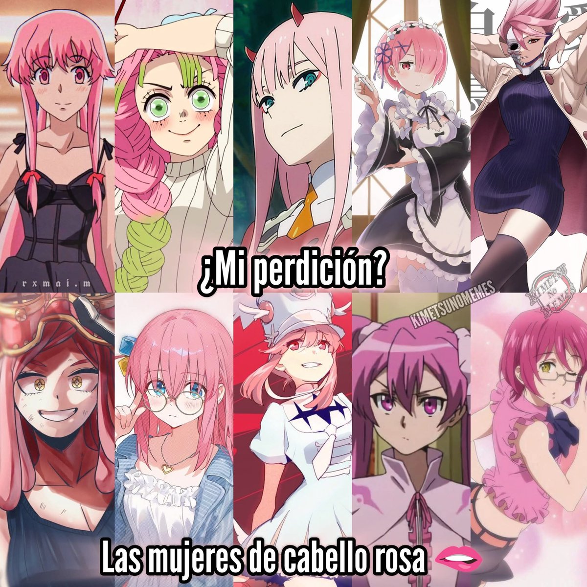 mig2019xd's tweet photo. Cual son sus waifu peli rosa favorita 🩷 ? https://t.co/2MnjsUoPiN