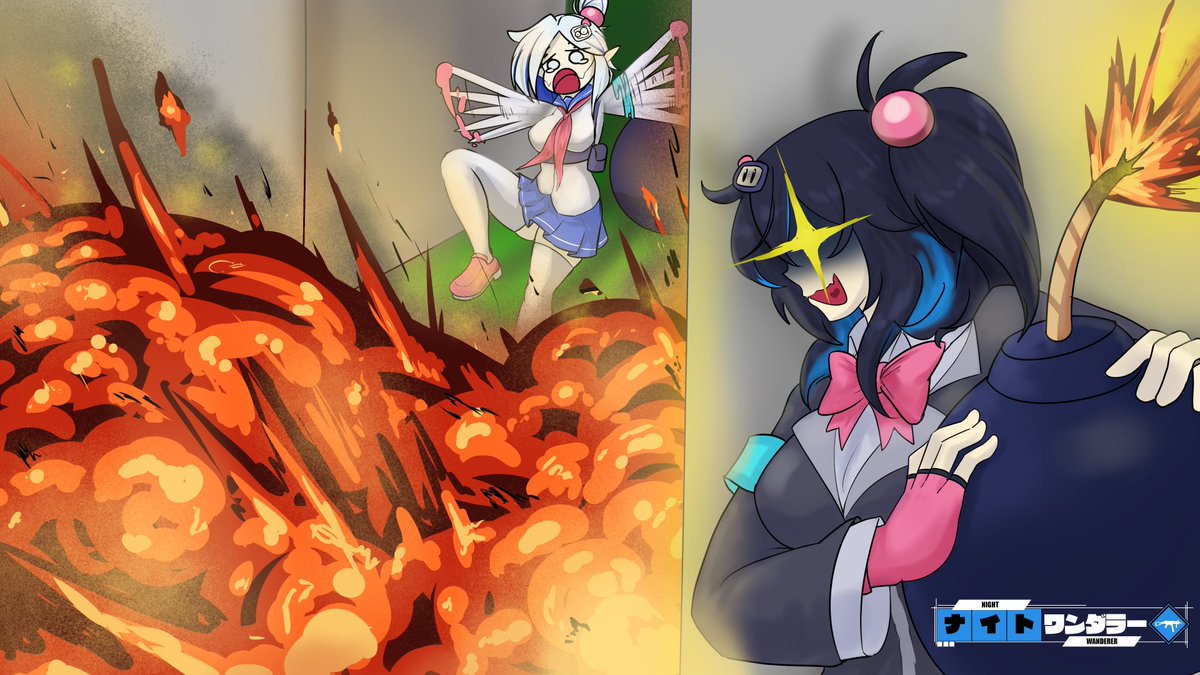 Amanhã as 21h (20/09) eu e a <a href="/BlizzaraSH/">Blizzara Sweet Heart Vtuber Aranha 🇧🇷</a> estaremos competindo para ver quem zera bomberman primeiro, espero vcs lá para torcer para mim... e talvez para o adversário kkkkkkk 
twitch.tv/nightwanderer98
youtube.com/watch?v=GDUWJQ…
#collab #vtuberbr