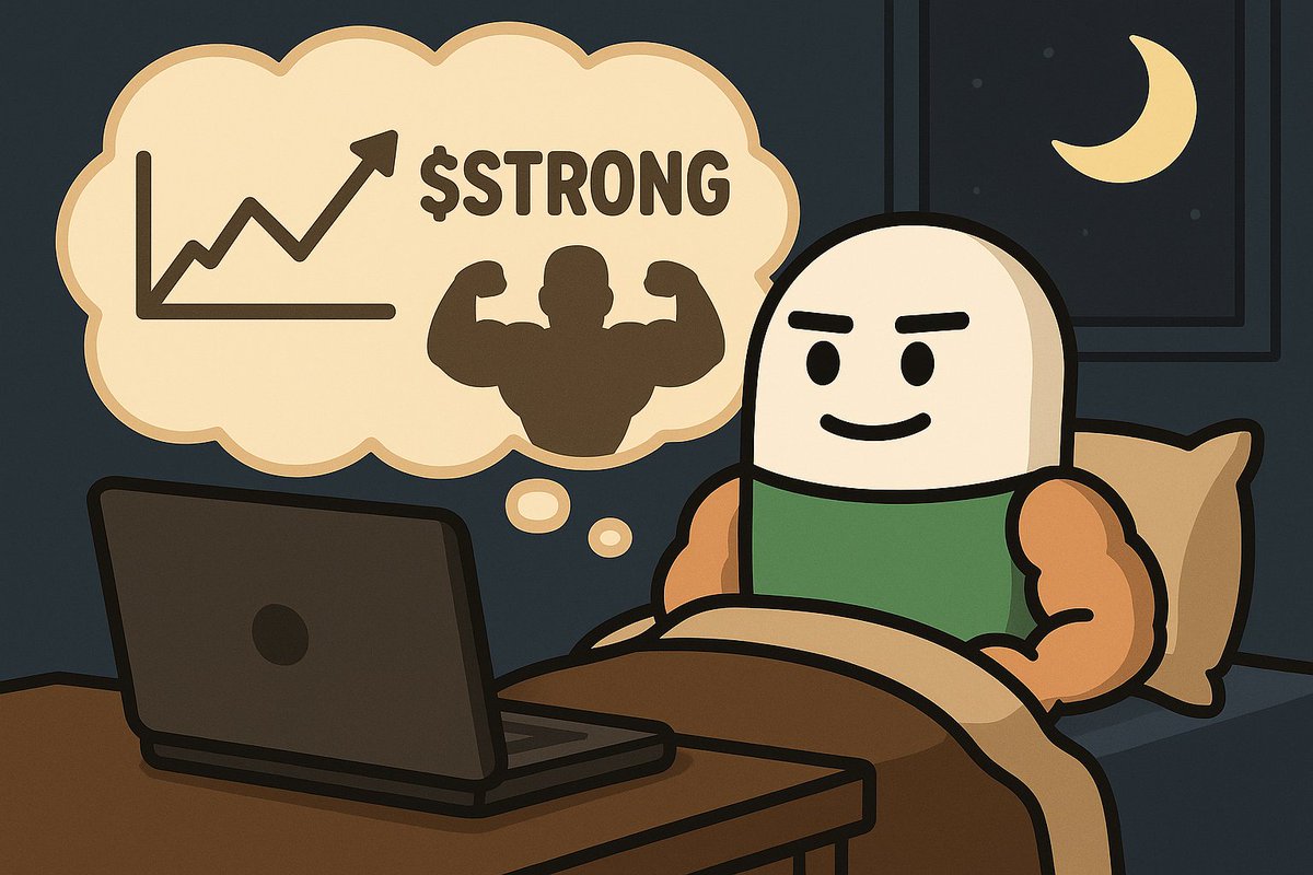 pumpdotstrong's tweet photo. Money never sleeps (goodnight :D)
$STRONG
#crypto #memecoin #pumpfun #newpair #ticker #lol https://t.co/PVOd0aapCp